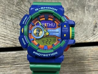 Rare Authentic Casio G Shock 5398 Ga - 400 - 2 Wrist Watch Multicolor Swatch