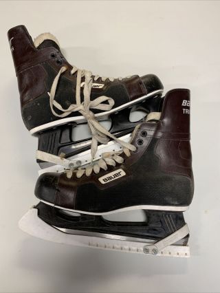Bauer Triumph Vintage Ice Hockey Skates Size 10 Men 