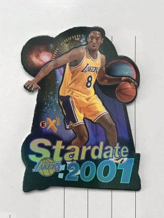 1997 - 98 Skybox Ex 2001 Kobe Bryant Stardate 3 Die Cut Insert Lakers