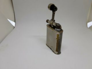 Vintage 1930 ' s Polo Art Deco Lift Arm Pocket Petrol LIGHTER - Made in England 3