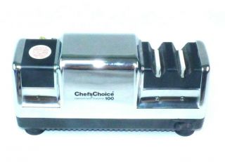 Vintage Made In Usa Chefs Choice Diamond Hone Knife Sharpener Model 100