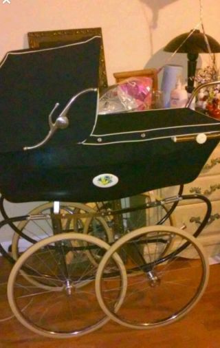 Vintage Pram Baby Carriage Stroller