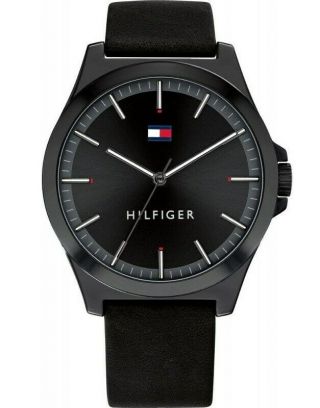 Tommy Hilfiger Analog Casual Black Mens Watch 1791715