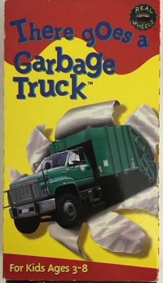 There Goes A Garbage Truck [vhs Tape] [1994]tested - Rare Vintage - Ships N 24 Hrs
