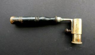 Rare Vintage Schultze Powder Measure Charger Scoop Flask Muzzle Loader Rifle