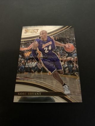 2017 - 18 Prizm Select Kobe Bryant Courtside Parallel Sp 291 Los Angeles Lakers