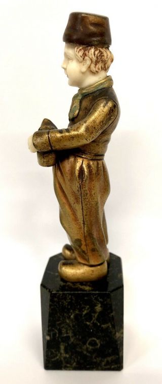 Antique Art Deco Bronze Model of a boy in the manner of Dimitri Chiparus 5