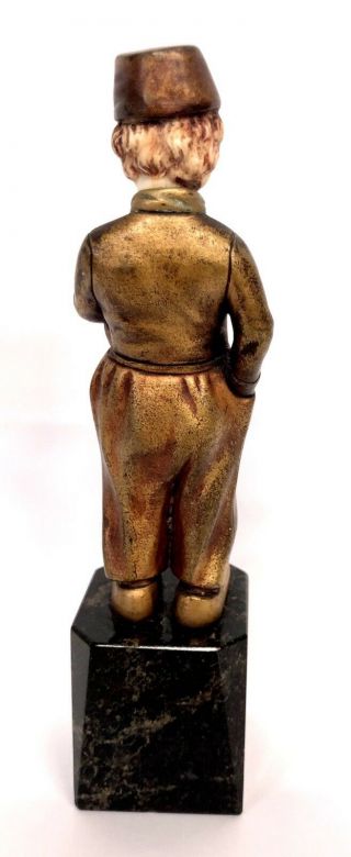 Antique Art Deco Bronze Model of a boy in the manner of Dimitri Chiparus 6