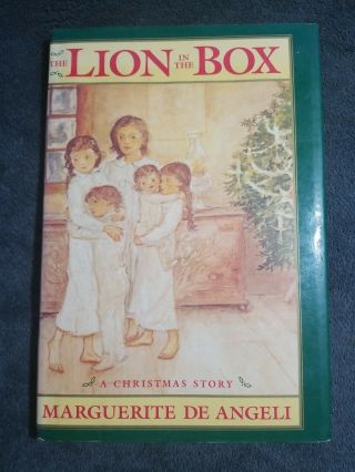 Vintage The Lion In The Box Marguerite De Angeli 1989 Book