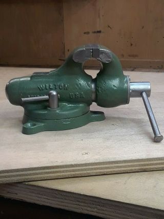 Vintage Wilton 2  Baby Bullet Vise  Made In 1953 3