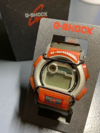 Retro Mens Casio Dw 003 G Lide Red Lcd G Shock Quartz Watch 1647 Module