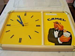 Vintage Joe Camel Cigarettes Wall Clock