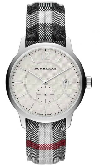 Burberry BU10002 The Classic Horseferry Check Men ' s Watch USA Seller NewwithTag 3
