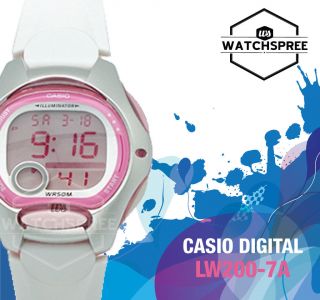Casio Standard Digital Watch Lw200 - 7a