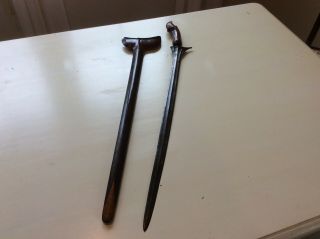 Old Antique Sumatran Execution Keris Kris Sword Fine Blade