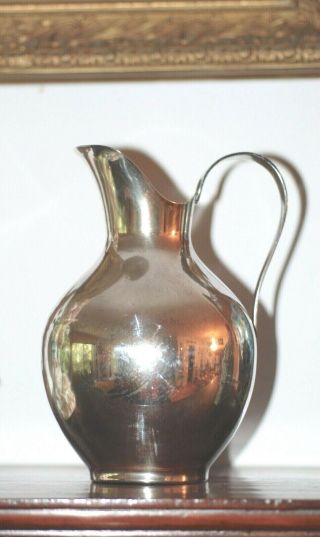 Art Deco International Silver Co.  Sterling Silver Water Pitcher 2