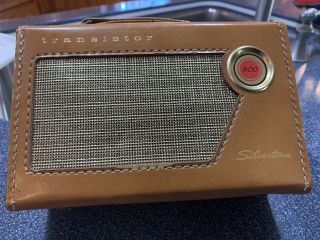 Vintage Sears Silvertone Transistor Radio 600 Series Model 1215