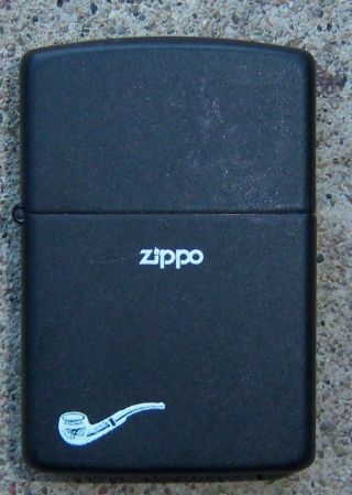Zippo Black Matte Pipe Lighter