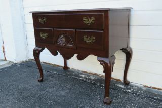 Ethan Allen Solid Wood Server Buffet Console Table 1591 2