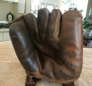 Lonny Frey Rawlings Professional Model Split Finger Vintage Baseball Glove