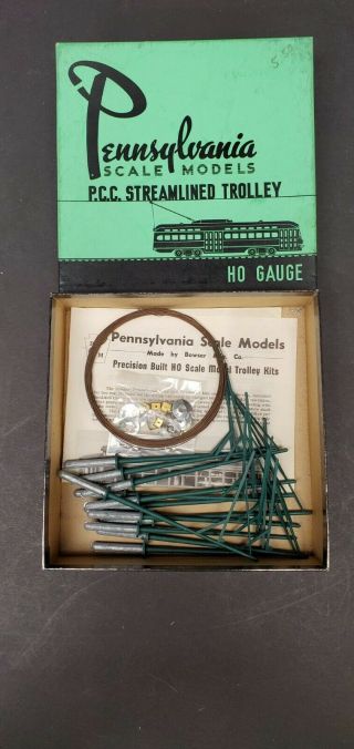 Vintage Bowser Psm Ho Trolley Poles And Wire