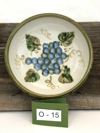 John B Taylor Ceramics Vintage Grape 8” Round Vegetable Bowl