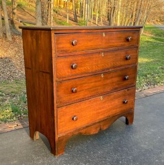 Antique 19th Century Federal Chest Of Drawers - Available