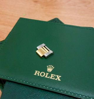Rolex Oyster Link Solid 18k Gold/steel Datejust 41 116333 126333