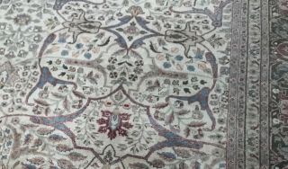 Area rug — Hand Loomed Wool & Silk - 8’x10’ 4