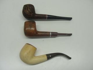 3 Vintage Pipes Dr.  Grabow Color Duke / Imported Briar