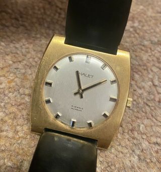 Vintage Halet Swiss Made 17 Jewels Incabloc Wrist Watch