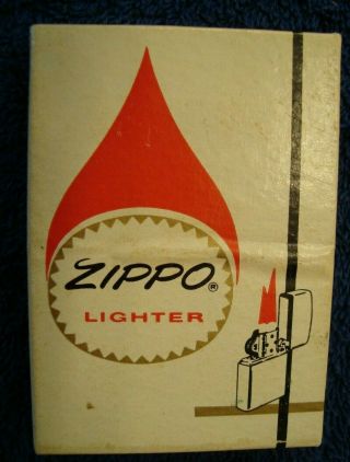 1967 - 1976 Zippo Lighter Box For A 250 High Polish Lighter - Box Only