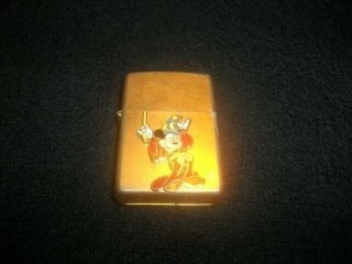 Mickey Mouse Sorcerer Zippo Lighter