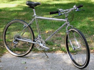 Vintage 1984 Ross Mt.  Whitney Hi - Tech Chrome - Plated Chromoly Mtb Mountain Bike