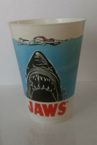 Vintage 1975 Jaws Movie 7 - 11 Slurpee Cup
