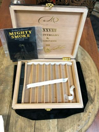 Daniel Marshall Solid Wood Lacquer Cigar Box