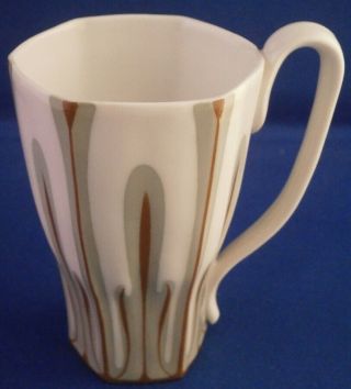 Antique Art Nouveau Meissen Porcelain Crocus Design Cup Porzellan Teller German