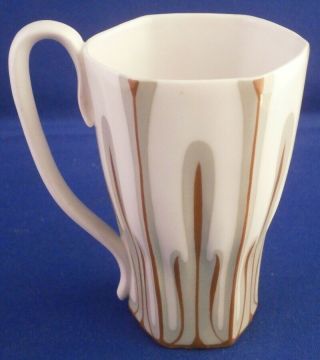 Antique Art Nouveau Meissen Porcelain Crocus Design Cup Porzellan Teller German 3