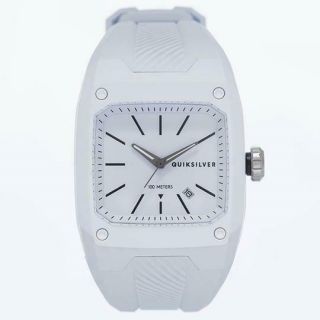 Quiksilver Tactik Silicone Watch Mens Surf Watch - Eqywa03023 White