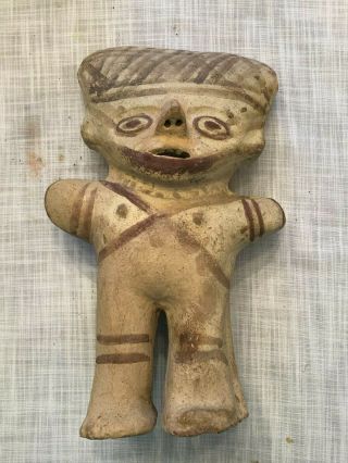 Authentic Large Pre Columbian Chancay Culture Figure Peru 1100 Ca - 1350 Ad