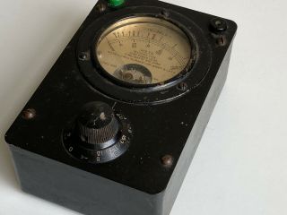 Vintage Weston Power Meter,  Model 695,  VOLTS and Decibels 2