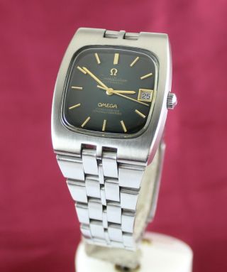 Omega Constellation Chronometer Ref 168.  047.  Shading Green Spider Dial.  Ca 1960s