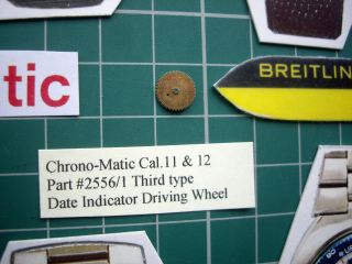 2556/1 3rd Type Date Indicator Driver Chrono - Matic Breitling Heuer Cal.  12. 2