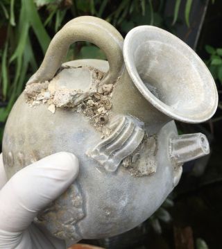 Large Old and Antique Chinese Tang Dynasty Changsa kiln Ewer (Shipwreck) 4