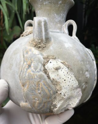 Large Old and Antique Chinese Tang Dynasty Changsa kiln Ewer (Shipwreck) 5