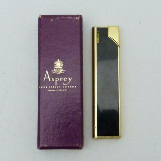 Vintage Mistral Cigarette Lighter In Asprey Of London Box