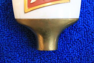 Vintage Porcelain Schlitz Beer Ball Beer Tap Gear Shift Knob Handle Accessory 3