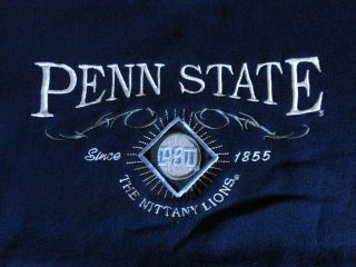 Blue Vintage Embroidered Penn State Nittany Lions Ncaa Sweatshirt Fits Adult M