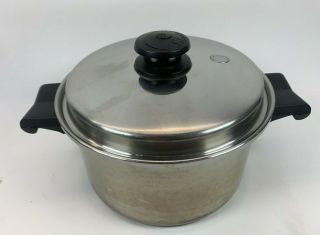 Saladmaster Pot Vapo Domed Lid 7 5/8” Diameter Vintage 2 1/2 Quart