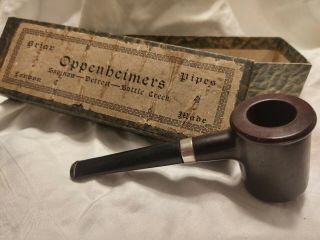 Vintage Italian Briar Tobacco Pipe W/ Box